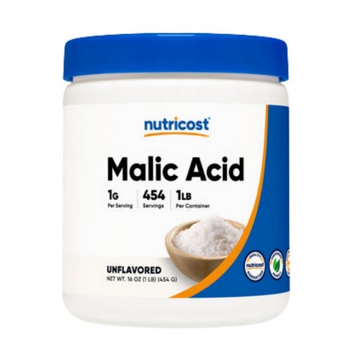 Malic Acid Powder 1 Lb by Nutricost