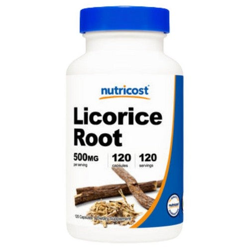 Licorice Root Capsules 120 Count by Nutricost