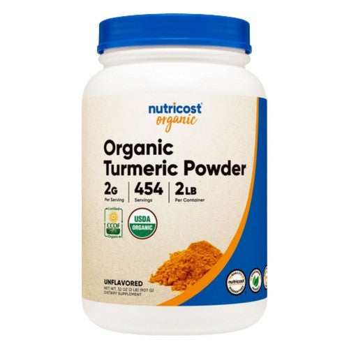 Organic Turmeric Powder 2 Lbs by Nutricost
