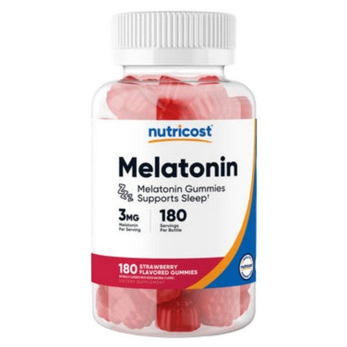 Melatonin Gummies 180 Count by Nutricost