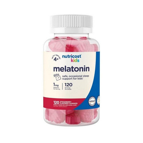 Kids Melatonin Ages 4 Plus 120 Gummies by Nutricost