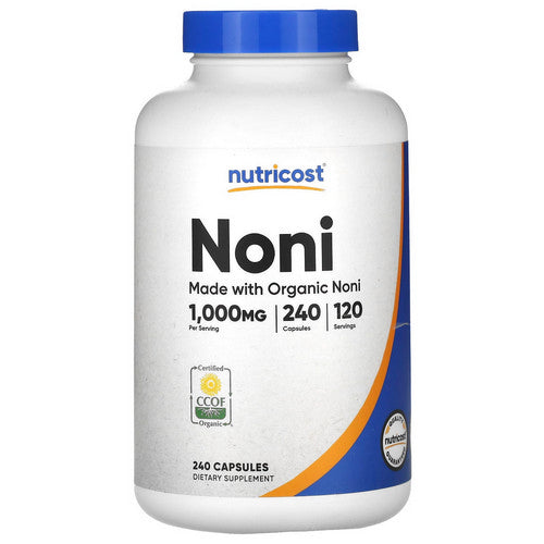 Noni Capsules MWO 240 Count by Nutricost