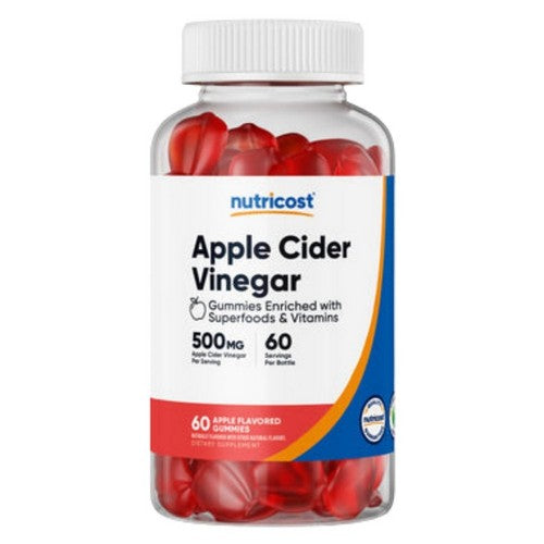 Apple Cider Vinegar Gummies 60 Count by Nutricost