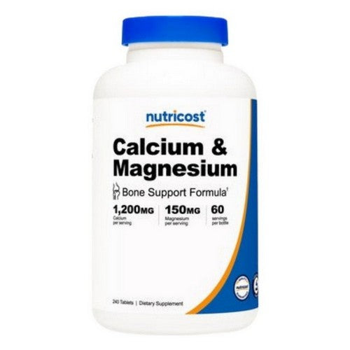 Calcium Carbonate Magnesium Carbonate 240 Tabs by Nutricost