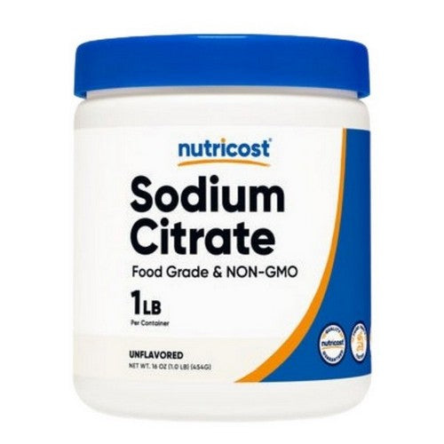 Sodium Citrate Powder 1 Lb by Nutricost