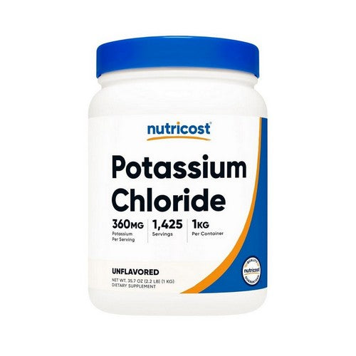 Potassium Chloride Unflavoured 1 Kg by Nutricost