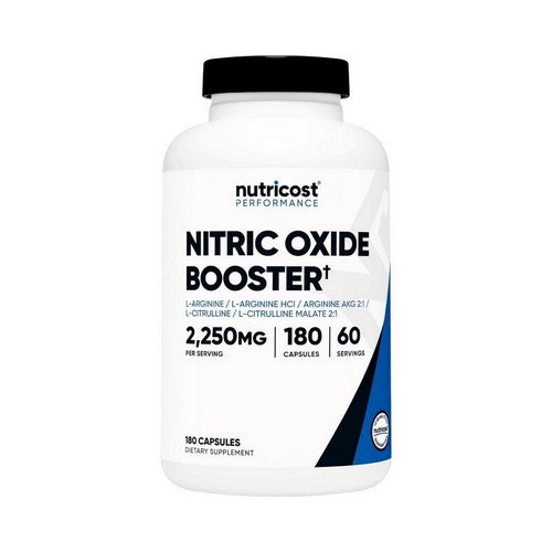 Performance Nitric Oxide Booster 180 Caps by Nutricost