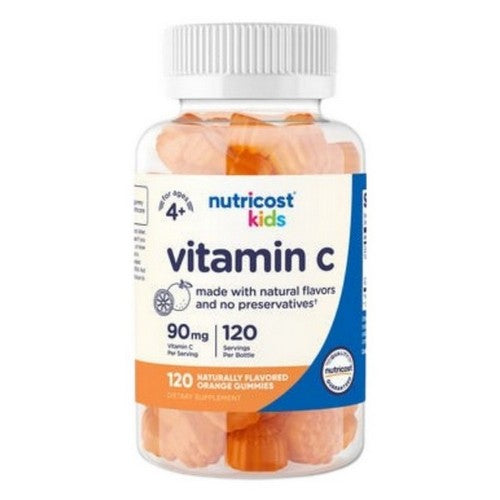 Kids Vitamin C Gummies 120 Count by Nutricost
