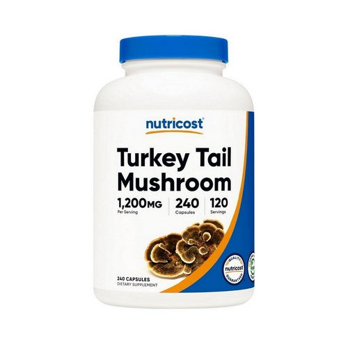 Turkey Tail Mushroom 240 Caps by Nutricost