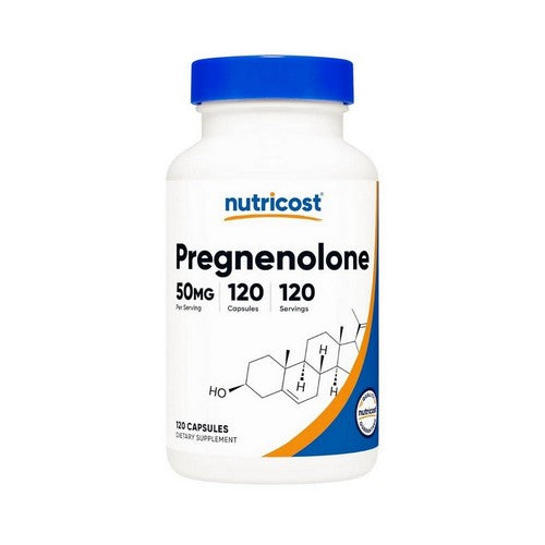 Pregnenolone Capsules 120 Count by Nutricost