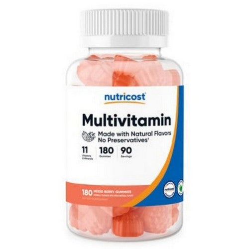 Multivitamin Gummy Berry 180 Count by Nutricost
