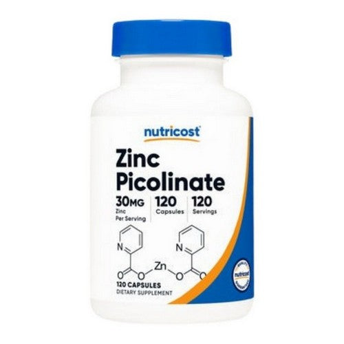 Zinc Picolinate Capsules 120 Count by Nutricost