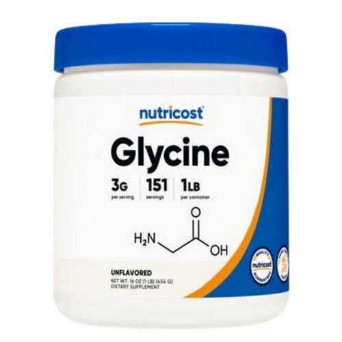 Glycine Powder 1 Lb by Nutricost