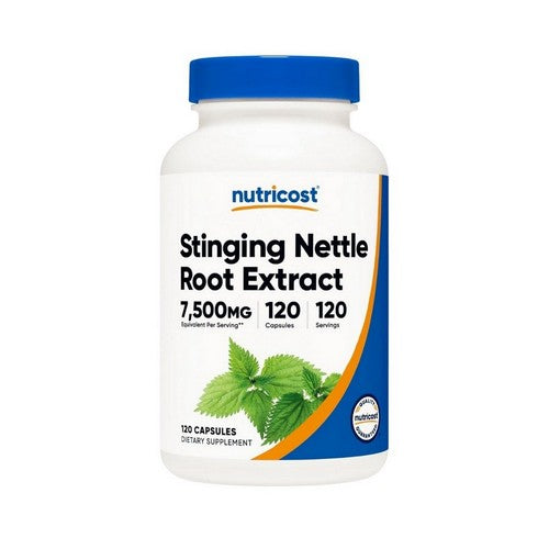 Stinging Nettle Root Extract 120 Caps by Nutricost