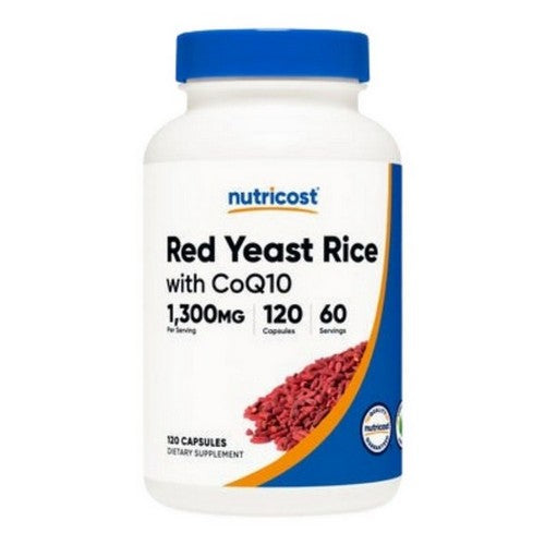 Red Yeast Rice with CoQ10 Capsules 120 Count by Nutricost