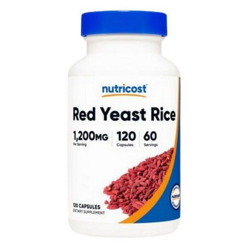Red Yeast Rice Capsules 120 Count by Nutricost