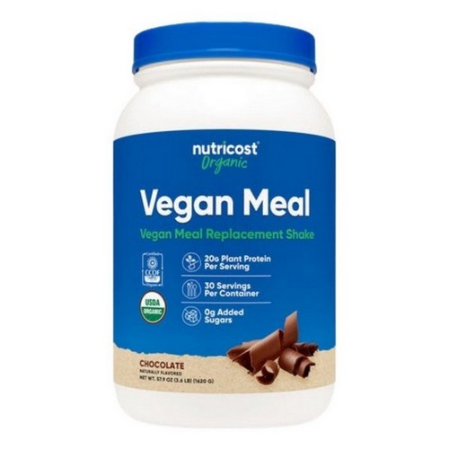 Organic Vegan Chocolate 30 Servings by Nutricost