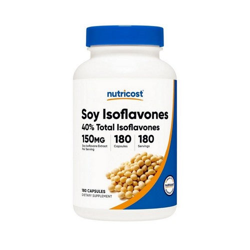 Soy Isoflavones 180 Caps by Nutricost