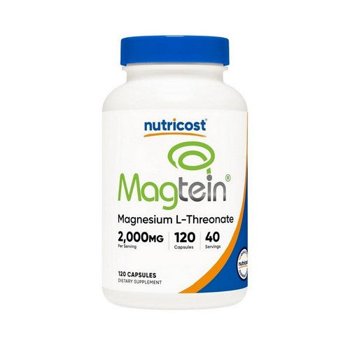 Magtein Magnesium L-Threonate 120 Caps by Nutricost