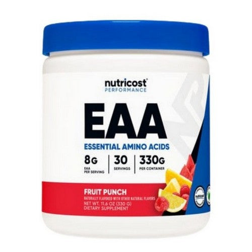 EAA Powder Fruit Punch 30 Serving by Nutricost