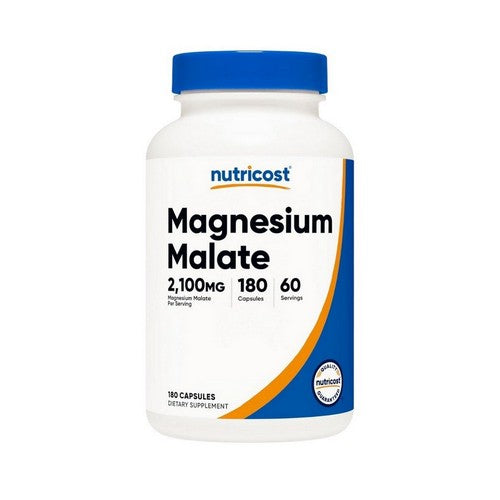Magnesium Malate 180 Caps by Nutricost