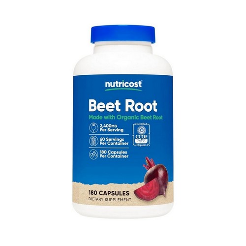 Beetroot 180 Caps by Nutricost