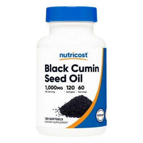 Black Cumin Seed Oil Softgels 120 Count by Nutricost
