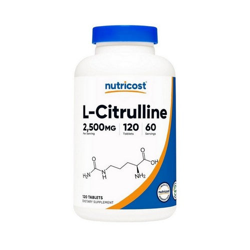  L-Citrulline 120 Tabs by Nutricost