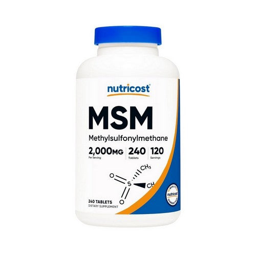 Msm 240 Tabs by Nutricost