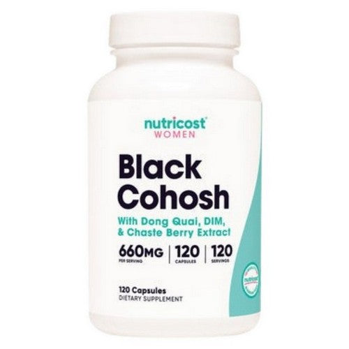 Black Cohosh Capsules For Women 120 Count by Nutricost