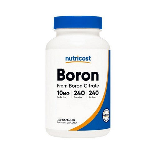 Boron Capsules 240 Count by Nutricost