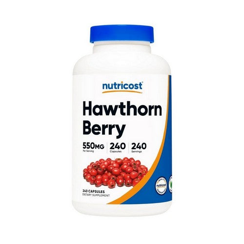 Hawthorn Berry 240 Caps by Nutricost