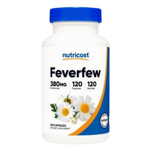 Feverfew Capsules 120 Count by Nutricost