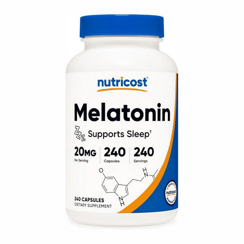 Melatonin Capsules 240 Count by Nutricost