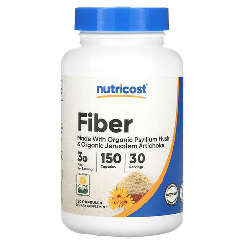 Fiber Capsules MWO 150 Count by Nutricost