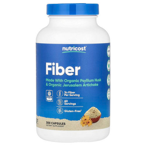 Fiber Capsules MWO 300 Capsules by Nutricost