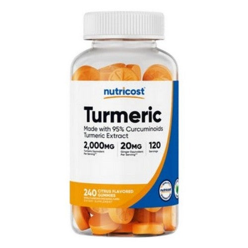 Turmeric Gummies 240 Count by Nutricost