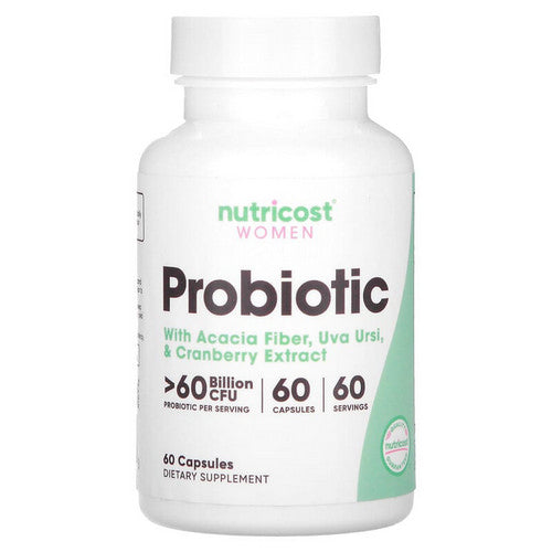 Probiotic For Women 60 Billion CFU 60 Caps by Nutricost