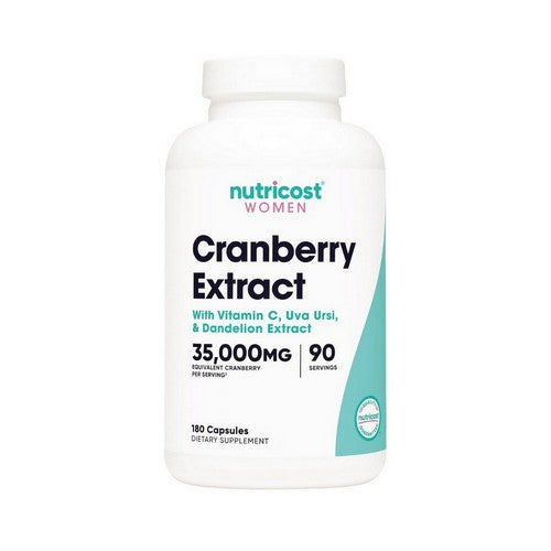 Women Cranberry Extract 180 Caps by Nutricost