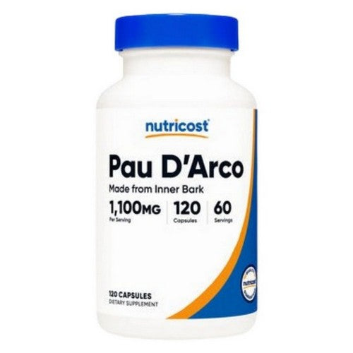 Pau D'Arco Capsules 120 Count by Nutricost