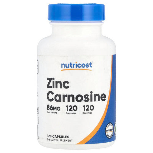 Zinc Carnosine Capsules 120 Count by Nutricost
