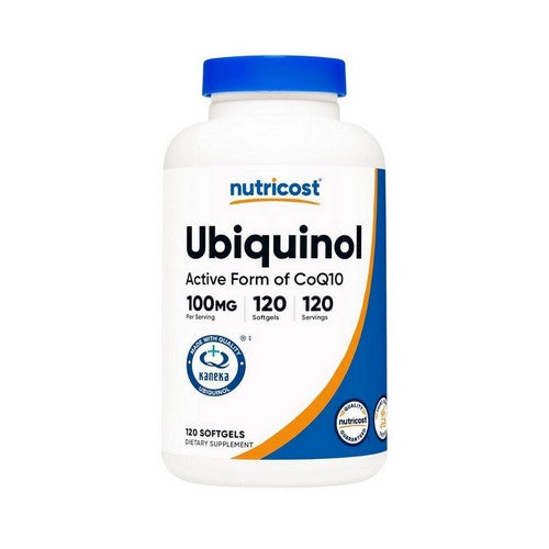 Ubiquinol Softgels 120 Count by Nutricost