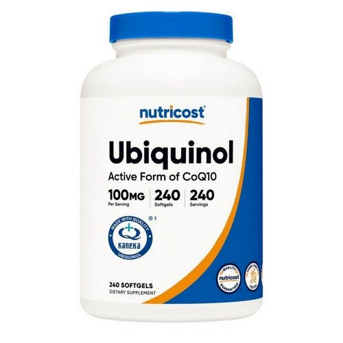 Ubiquinol Softgels 240 Count by Nutricost