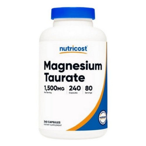 Magnesium Taurate Capsules 240 Count by Nutricost