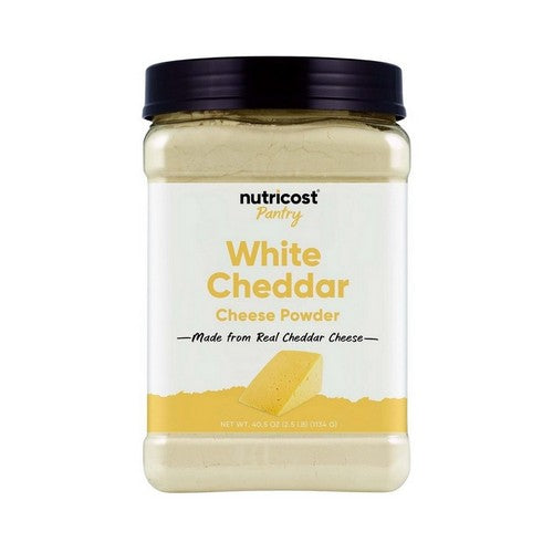 Pantry White Cheddar Cheese Powder 2.53 Lbs by Nutricost