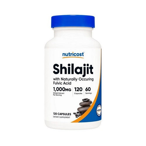 Shilajit Capsules 120 Count by Nutricost