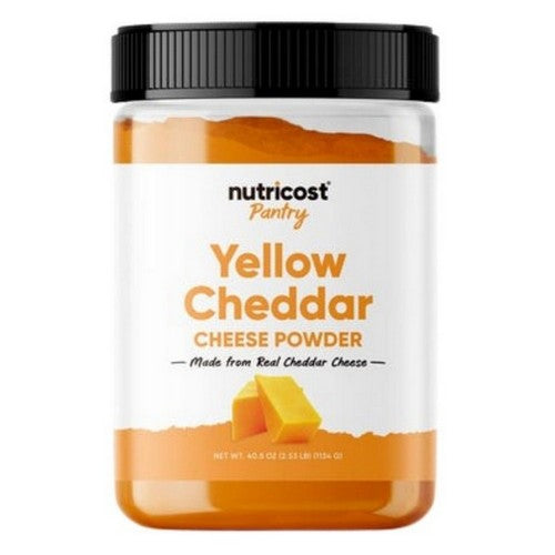 Pantry Yellow Cheddar Cheese Powder 2.5 Lbs by Nutricost