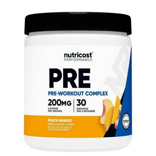 Preworkout Complex Peach Mango 30 Serving by Nutricost
