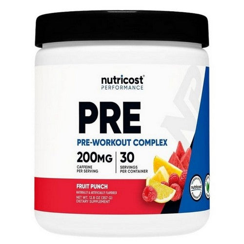 Preworkout Complex Fruit Punch 30 Serving by Nutricost