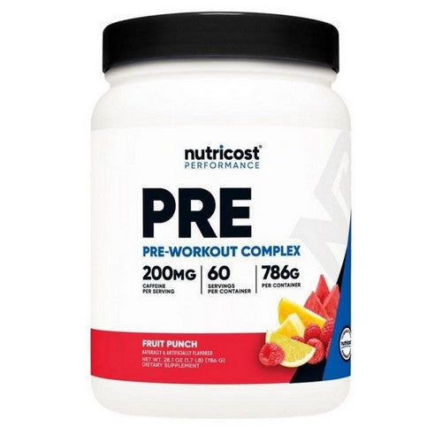 DC'd Preworkout Complex Fruit Punch 60 Servings by Nutricost